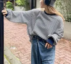 Ungrid スリーブ ボリューム ワッフル ロング スリーブ Tee