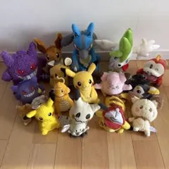 ポケモン ぬいぐるみ プライズ　まとめ売り　16個セット　美品　ポケセン