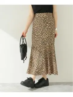 ジャーナルスタンダード　レオパード　マーメイドスカート　36