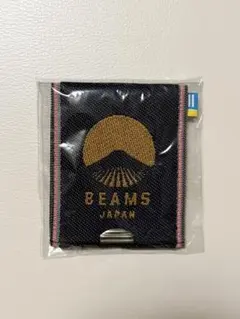 コインケース　札入れ　高田織物×BEAMS JAPAN 小物入れ デニム　富士山