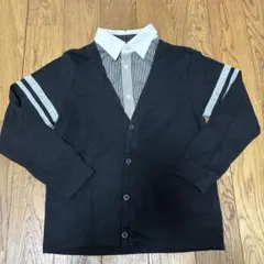 COMME CA ISM 長袖シャツ 130cm 黒