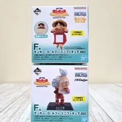 ワンピース 一番くじ F賞 モンキー・D・ルフィ ミニフィギュアセット