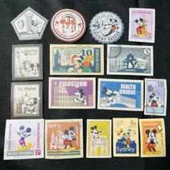 日本の古切手　ディズニーキャラクターズ　16枚 日本の古切手 ディズニーキャラクターズ 16枚 Yahoo