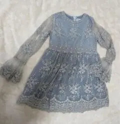 美品　オーガンジー　ドレス