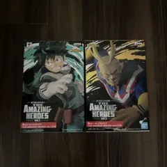 僕のヒーローアカデミア THE AMAZING HEROES フィギュア 2種