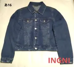 【INGNI】Mサイズ　ダメージ加工　 デニムジャケット