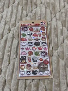 ボンボンドロップ　和柄　招き猫