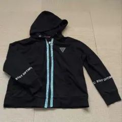 Lovetoxic黒いフード付きパーカー 140cm