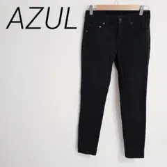AZUL アズール　スキニーデニム パンツ　 ブラック Sサイズ ☆3566のサムネイル