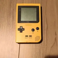 【ジャンク？】ゲームボーイポケット 本体 MGB-001 イエロー