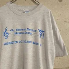 Hanes/USA製/USEDプリントTシャツ/メディカルミュージック
