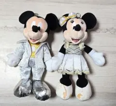 ディズニーランド ワンマンズドリームII ミッキー ミニー ぬいぐるみバッジ