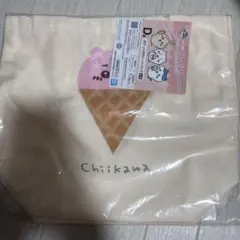 【新品】ちいかわ 一番くじ SWEET SHOP　D賞 ポケット付きトートバッグ
