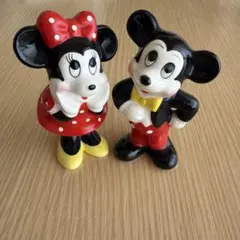 ミッキー＆ミニー 陶器製フィギュアセットのサムネイル