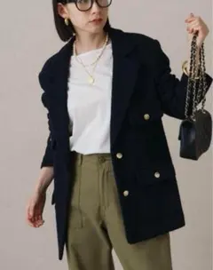 LOUNGEDRESS ♡ツイードコート 裏地星柄でリバイバル！】20周年限定 / ツイードジャケット