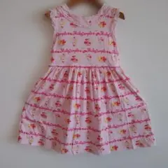 Shirley Temple フルーツ柄ノースリーブワンピース