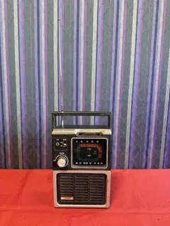 相当に良い状態　整備済動作品　ナショナル　ワールドボーイ2000GX 後期型 アンテナ先欠品 全体的状態良し 整備済 ナショナル ワールドボーイ