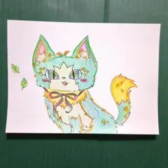 猫の絵 アート・写真