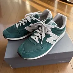 【size26㎝】New Balance 996BSグリーンスニーカー