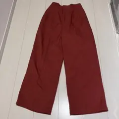 FREAK'S STORE ワイドパンツ S オレンジ系