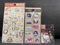 【国内正規品】サンリオキャラクターシール　3set