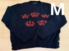 Jane Marple / 王冠インターシャニットセーター　ジェーンマープル