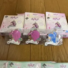 一番くじ プリキュア F賞 シルエットメタルチャーム　キュアブロッサム　　アクア