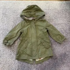 babygapオリーブグリーン モッズコート3歳用　90サイズ