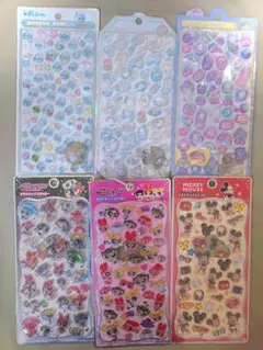 だ*ん様 ボンボンドロップシール　オリジナル　プチドロップパワパフ　ミッキー　し