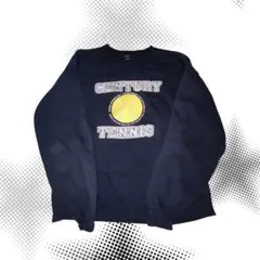CENTURY TENNIS ネイビー スウェット L