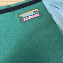 【新品】L.L.Bean フリース クッションブランケット グリーンのサムネイル