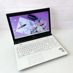 Y117 NECノートパソコンWEBカメラSSD高速Windows11オフィス付 - メルカリ