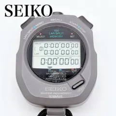 セイコー ストップウォッチ S120-4000 100ラップメモリー ケース付
