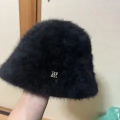HARE ファーバケットハット 黒値下げ可