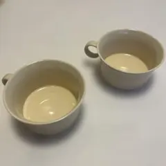 Tachikichi スープカップ クリーム色 2個セットのサムネイル