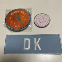 SEVENTEEN セブチ ドギョム ネーム ワッペン DK SEVENTEEN セブチ ドギョム ネーム ワッペン DK