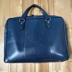 MASTER PIECE ビジネスバッグ ネイビー レザーのサムネイル