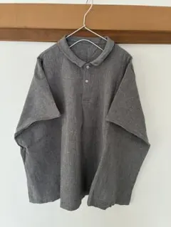 中川政七商店 【WEB限定】高島ちぢみのワイドシャツ ネイビー - メルカリ