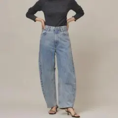 [Curensology (&RC) ]カーヴィーデニムパンツ 34のサムネイル