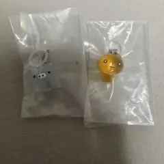 サンエックスユニバース マスコットチャーム モノクロブー白　こげぱん