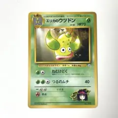 エリカのウツドン ポケモンジム第2弾 タマムシシティジム エリカ エリカのウツドン ポケモンジム第2弾 タマムシシティジム エリカ