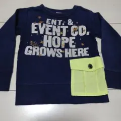 JUNK STORE ネイビー スウェットトレーナー 120cm