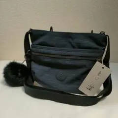 Kipling ショルダーバッグ ネイビー
