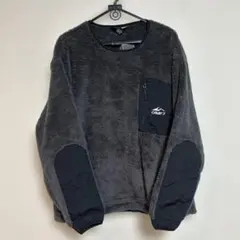 CAMP7 ボアフリース　ジャケット グレー