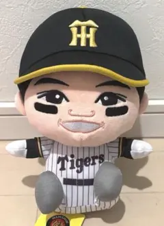 阪神タイガース　お座りぬいぐるみ　ラウンドワン 森下翔太 ②