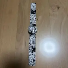 Bill’s Watches レディース 腕時計 黒猫 花柄 クォーツ 稼動品のサムネイル