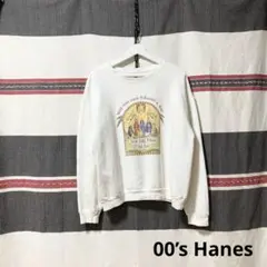 00s Hanes 古着スウェット ジーザス マリア キリスト 天使 スター