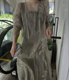 【完売品】 【willfully】オケージョンドレス　オリーブ