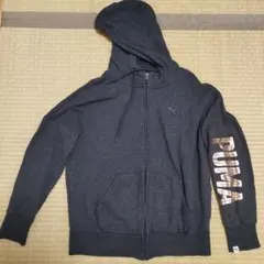 PUMA フルジッパーパーカー グレー