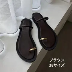 GOLDストラップサンダルのサムネイル